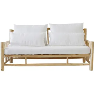 gardenson Loungesofa Holz Naturfarben