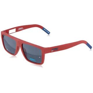 Tommy Hilfiger Unisex tj 0004/s Sonnenbrille, matte red, 54