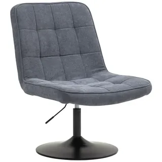 Svita Loungesessel Henry Grau , Textil , 62.5x102x76 cm , Wohnzimmer, Sessel, Polstersessel