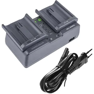DF-LPE4EH Ladegerät Kompatibel mit [Canon] 1D Mark 3, 1D Mark 4, 1DS Mark 3, 1DX, 540EZ, 550EX, 580EX, 580EX-II, EOS 1DX Mark 2, EOS-1D Mark IV, EOS - Schwarz