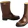 2 Gummistiefel Marron 42