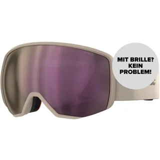 Atomic REVENT L HD Skibrille I Große Ski- & Snowboardbrille mit HD Scheibentechnologie für klare Sicht I Damen- & Herren-Ski-Brille mit Live Fit Rahmen für individuelle Passform