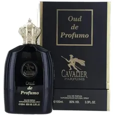 Oud De Profumo by Cavalier for Men – 3,3 oz Eau de Parfum Spray