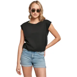 Urban Classics Ladies Organic Short Tee Black L