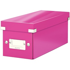 Bild CD-Ablagebox Click & Store WOW pink