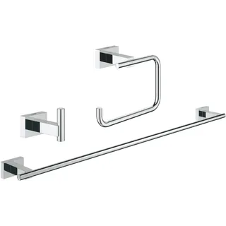 Grohe Essentials Cube Bad Set 3 in 1 Chrom