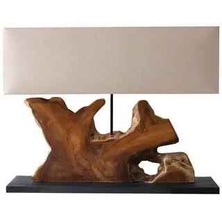 SalesFever Tischleuchte Treibholz Beige