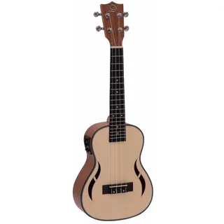 Dimavery UK-800 Concert Ukulele, Fichte
