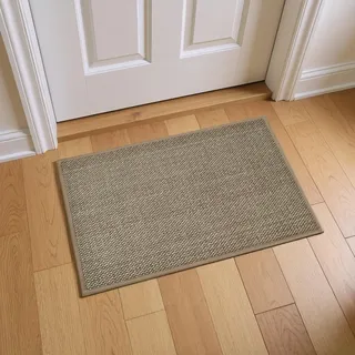 Artoid Mode Grau Hause Dekor Absorptionsfähigkeit Antirutsch Fußmatte, 60x90 cm Waschbar Teppiche Tür Bodenmatte für Innen Außen Dekoration