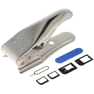 AccuCell Stanzer für SIM-Karten auf Micro-SIM, Nano-SIM inkl. Adapter