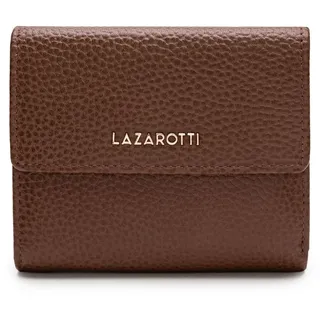 lazarotti Bologna Leather Geldbörse Leder 12 cm brown