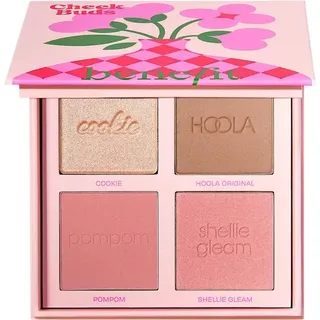Benefit Travel-Sizes TeintCheek Buds - Face Palette Hoola - Puder-Bronzer 3 gr. + Highlighter - Cookie 3 gr. + Rouge - PomPom 3 gr. + Rouge - Shellie 3 gr. 3 g