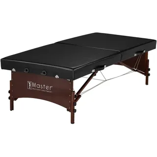MASTER MASSAGE EQUIPMENT Master Massage Canoga 85cm Mobile Portable Klappbare Massageliege Behandlungsliege Massagebank Extra Breit für Yoga Thaimassage Feldenkrais Reha Training