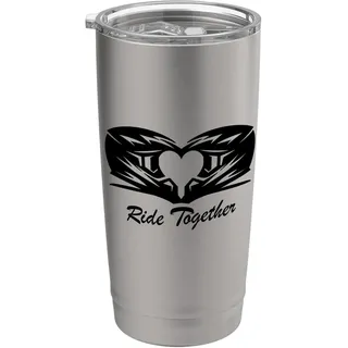 Motocross Dirt Bike, Mountainbike, Offroad Enduro Fahrer Doppelwandiger Edelstahl-Thermobecher