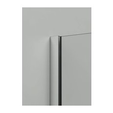 Hüppe Badewannenabtrennung Design Pure 3-tlg. BxH: 120 cm x 150 cm R Silber Matt