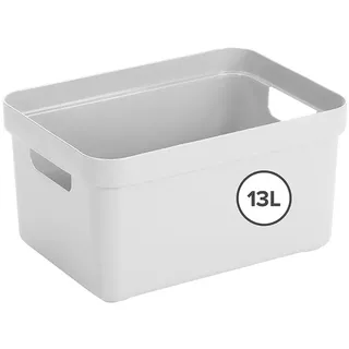 SUNWARE Aufbewahrungsbox 35,2 x 18,3 cm 1-tlg. Weiß
