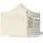 Faltpavillon 3 x 3 m inkl. 4 Seitenteile Creme