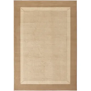 HANSE HOME Teppich Band 200x290cm – Teppichläufer Weicher Kurzflor, weich, Läufer Größen, Wohnzimmer, Schlafzimmer, Esszimmer 840238-6 Beige Creme