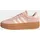Damen VL Court Bold Shoes, Blush pink/Off White/Gum 3, 36 EU