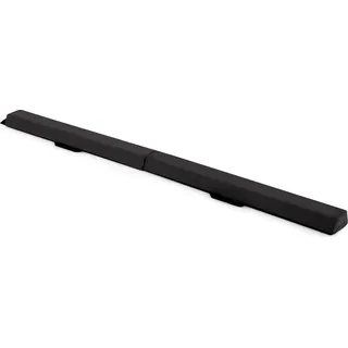 210 cm klappbarer Turnbalken, rutschfest, schwarz - Schwarz