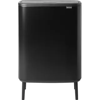 Brabantia Touch Bin Hi 60 l Schwarz