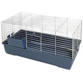 OEM Kleintierkäfig 80 x 45 x 42 cm grau