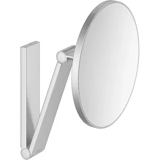 Keuco iLook_move, Kosmetikspiegel, unbeleuchtet, rund, Wandmontage, 17612170000, Farbe: Aluminium-finish