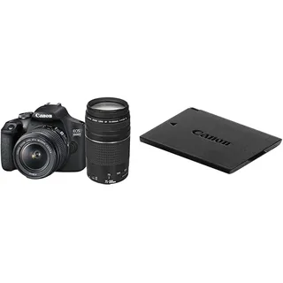 Canon EOS 2000D Spiegelreflexkamera & Akku LP-E10 EOS-Zubehör