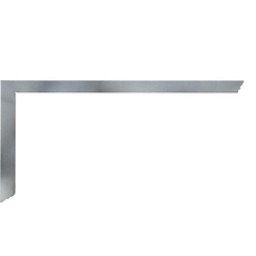 STUBAI Zimmermannswinkel 700 mm | geschweißt, ohne Anreißlöcher | Profi Schreinerwinkel für präzise Messungen und Markierungen, Federstahl Maßwinkel
