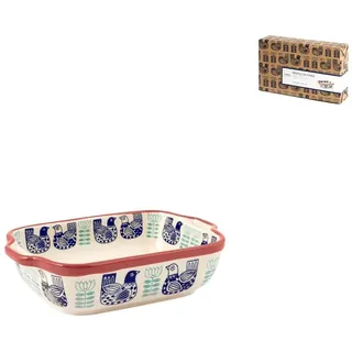 H&h Havana Backform Aus Steingut / Steingut, Rechteckig, 17x13cm