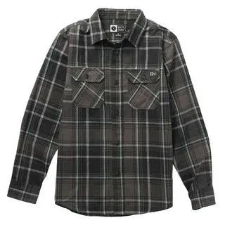 Salty Crew Daybreak Flannel Langarmhemd - Black - L