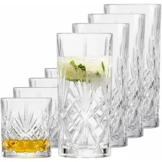 SCHOTT-ZWIESEL Glas "Bargläserset Show 8er Set transparent", transparent