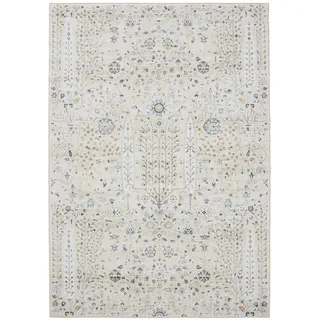benuta Vintage-Teppich George waschbar 240x340 cm , Beige , Kunststoff , Vintage , Rechteckig , 240x340 cm , Oeko-Tex® Standard 100 , in verschiedenen Größen erhältlich, rutschfeste Unterfläche, waschbar , Teppiche und Böden, Teppiche, Vintageteppiche