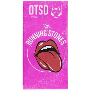 Otso Running Stones Pink Handtuch - Pink - One Size