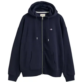 GANT Shield Zip Hoodie Evening Blue XL