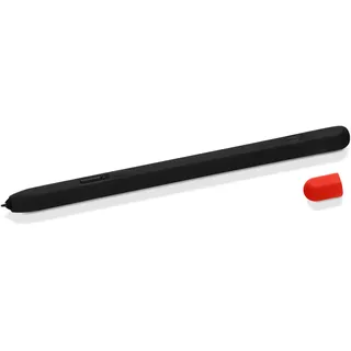 kwmobile Schutzhülle kompatibel mit Samsung S Pen Pro - Hülle Stift Silikon Case - Schutz Abdeckung Ladeanschluss - Schwarz