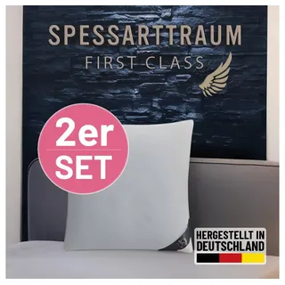 SPESSARTTRAUM Federkissen FIRST CLASS 80 x 80 cm Weiß