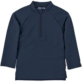 Sterntaler Schwimmanzug STERNTALER "Badeshirt langarm uni", Kinder, Gr. 80, Einheitsgröße, blau (marine), Obermaterial: 82% Polyamid PA. 18% Elasthan EL., Badeanzüge Schwimmanzug