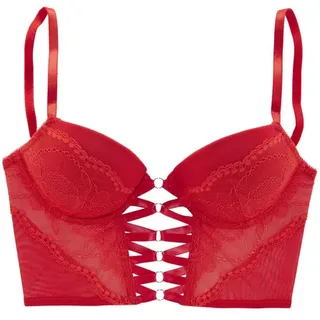 LASCANA Corsage Damen rot Gr.75 Cup A