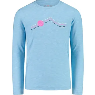 Cmp 33n2245 Langarm-t-shirt - Sky Light Mel. - 5 Jahre
