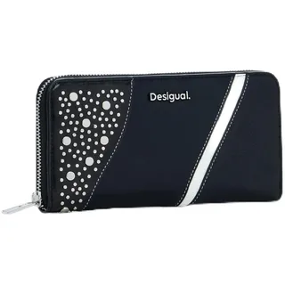 Desigual Für Damen Mone_punkette Fiona Bi-Fold Wallet, schwarz