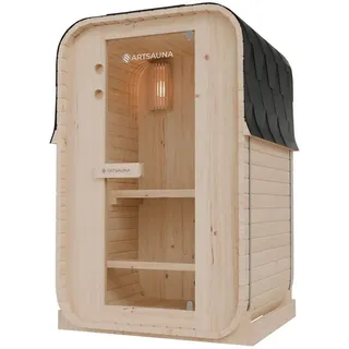 Artsauna Nolvik S inkl. 3,6 kW Elektroofen + int. Steuerung