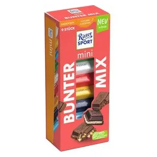 Ritter Sport Mini Mix 9 Stück 150 g