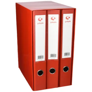 grafoplas 7284351-couverture aus hochwertigem Karton Widerstand Rot