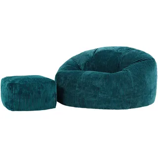 I.C.O.N. Sitzsack mit Hocker Kingston XXL