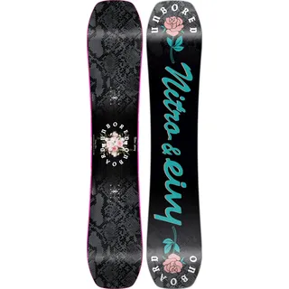 Nitro Snowboards Damen OPTISYM WMS EIVYBrd ́23, Freestyleboard, Asym Twin, Cam-Out Camber, Urban