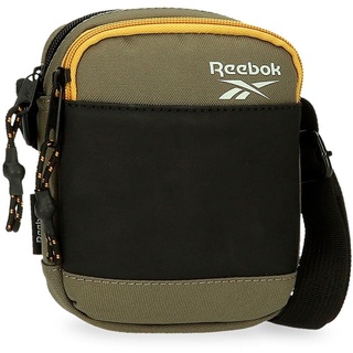 Reebok Hamilton Schultertasche Zwei Fächer Grün 12x16x3,5 cm Polyester