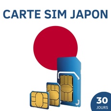 Prepaid-SIM-Karte für Japan – Gültigkeit 30 Tage