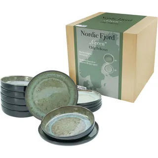 CreaTable Nordic Fjord Tafelservice 12-tlg. grün