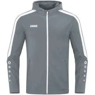 Jako Power Kapuzenjacke Herren 840 steingrau XL